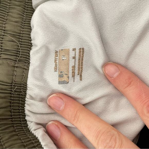 Nike Green & Pink Womens Running Athletic Shorts Womens M - Picture 8 of 9